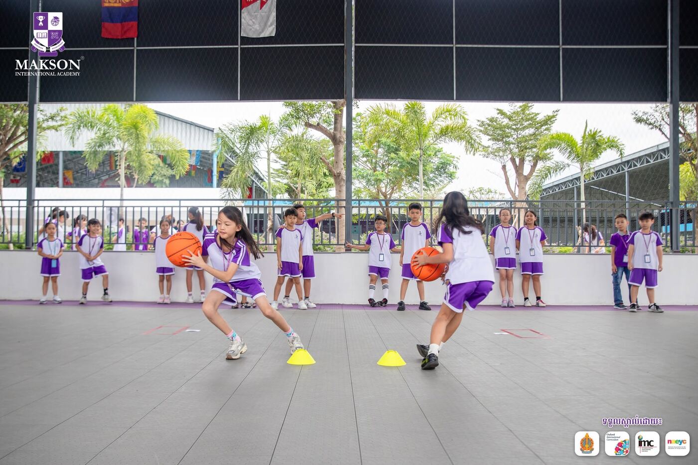 Basketball practice